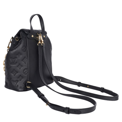 Lambskin Embossed Monogram Coussin Backpack