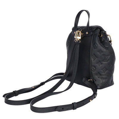 Lambskin Embossed Monogram Coussin Backpack