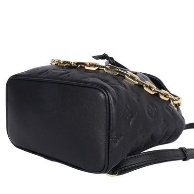 Lambskin Embossed Monogram Coussin Backpack