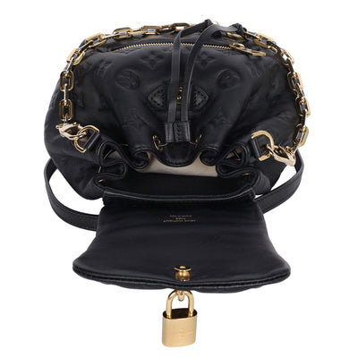 Lambskin Embossed Monogram Coussin Backpack