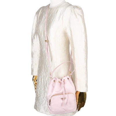Duet Re-Nylon bucket bag