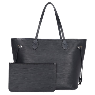 Neverfull MM Epi Leather Black