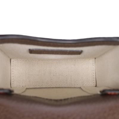 Gucci GG Supreme Geometric Mini Horsebit 1955 Crossbody Bag