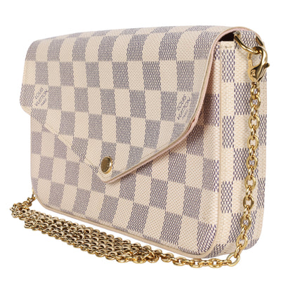 Azur Pochette Felicie Chain Wallet