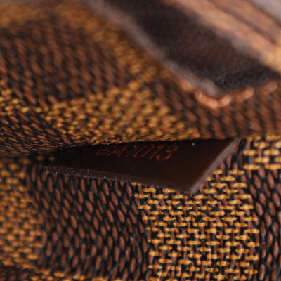 Geronimos Damier Ebene Brown Body Bag Waist Bag