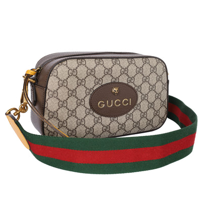GG Supreme Monogram Web Neo Vintage Shoulder Bag