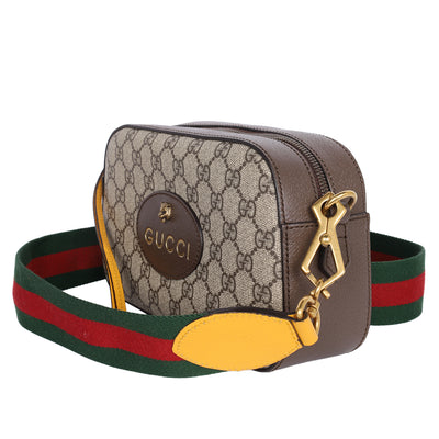 GG Supreme Monogram Web Neo Vintage Shoulder Bag
