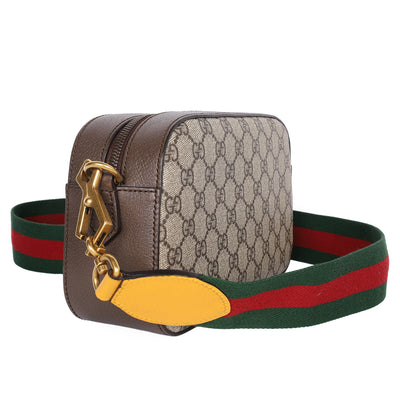 GG Supreme Monogram Web Neo Vintage Shoulder Bag