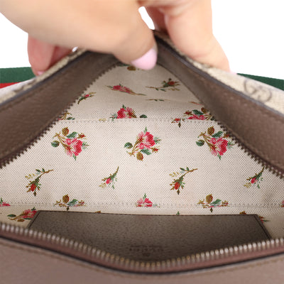 GG Supreme Monogram Web Neo Vintage Shoulder Bag