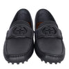 GG Leather Moccasin Driver Loafers Leather