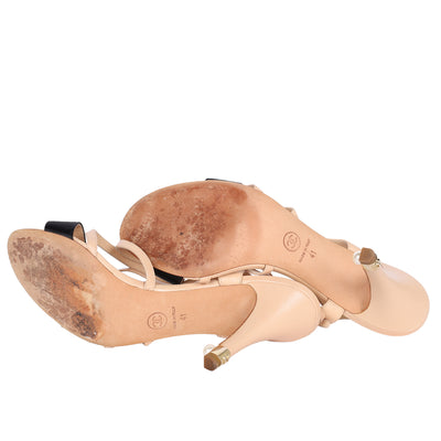 Strappy high heel sandals 8 US