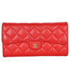 Caviar Quilted Large Flap Wallet