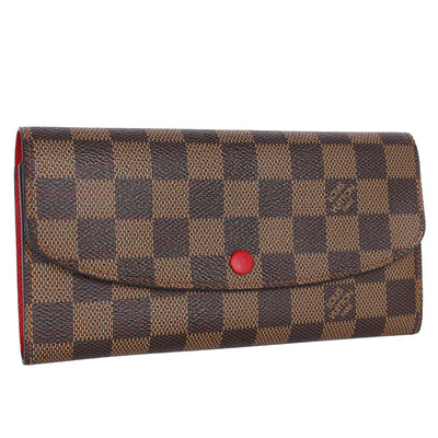 Damier Ebene Emilie Wallet