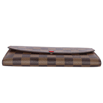 Damier Ebene Emilie Wallet