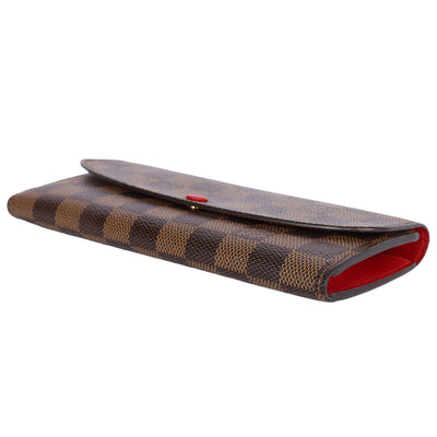 Damier Ebene Emilie Wallet
