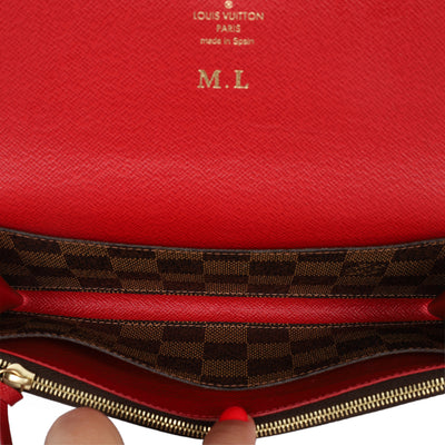 Damier Ebene Emilie Wallet