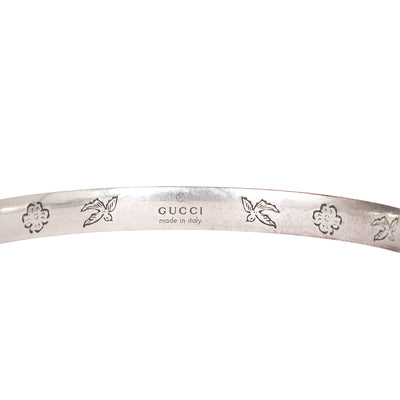 Blind for Love Cuff Silver Bracelet Sterling