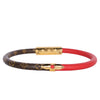 Monogram Daily Confidential Bracelet 17 Red