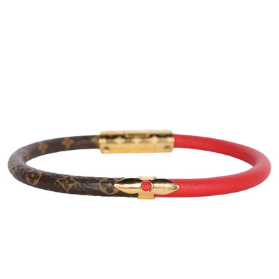 Monogram Daily Confidential Bracelet 17 Red