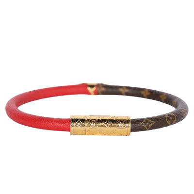 Monogram Daily Confidential Bracelet 17 Red