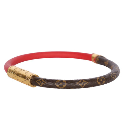 Monogram Daily Confidential Bracelet 17 Red