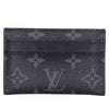 Double Card Holder Monogram Macassar Canvas