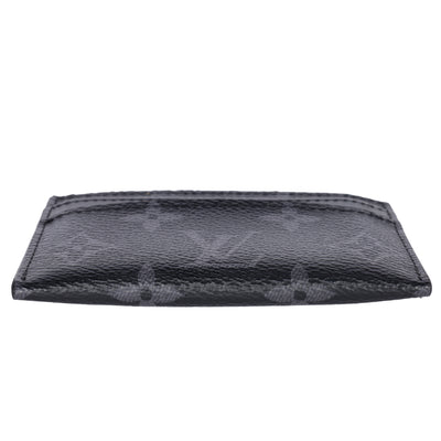 Double Card Holder Monogram Macassar Canvas