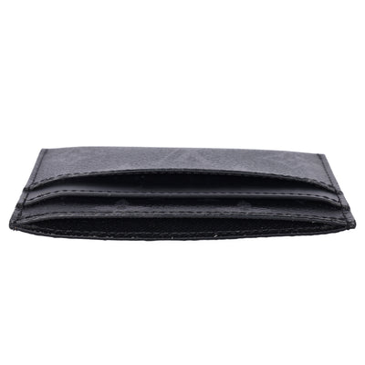 Double Card Holder Monogram Macassar Canvas