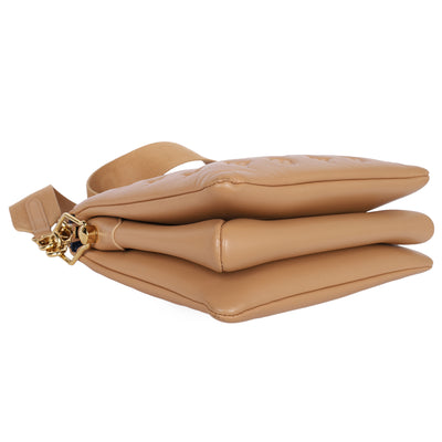 Coussin Handbag PM Monogram Embossed Camel