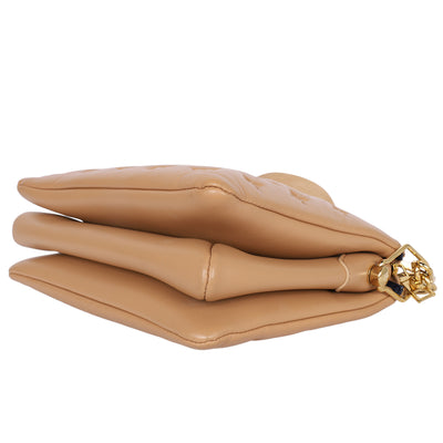 Coussin Handbag PM Monogram Embossed Camel