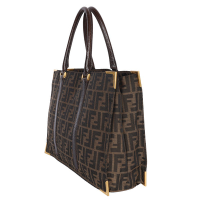 Zucca Leather Tote Bag
