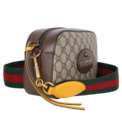 GG Supreme Monogram Web Neo Vintage Shoulder Bag