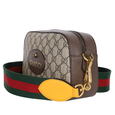 GG Supreme Monogram Web Neo Vintage Shoulder Bag