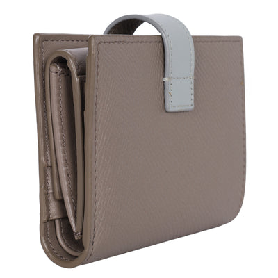 Grained Calfskin Medium Multifunction Strap Wallet