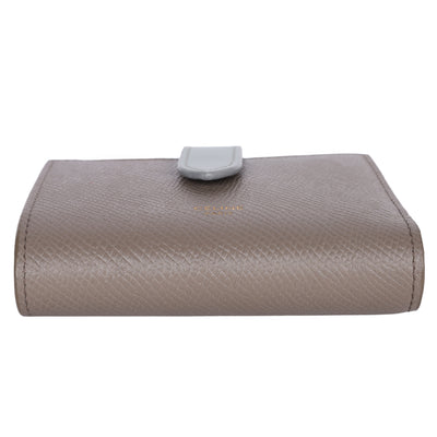 Grained Calfskin Medium Multifunction Strap Wallet