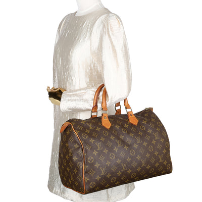 Monogram Canvas Speedy 35