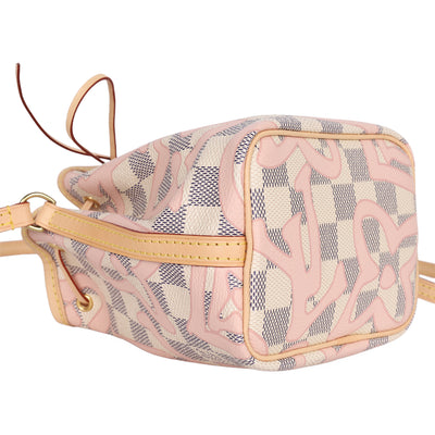 Damier Azur Tahitienne Nano Noe Rose Ballerine