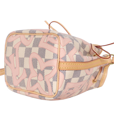 Damier Azur Tahitienne Nano Noe Rose Ballerine
