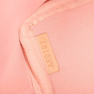 Damier Azur Tahitienne Nano Noe Rose Ballerine
