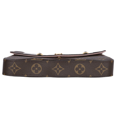 Monogram Canvas Valentine Dog Pochette Felicie Bag