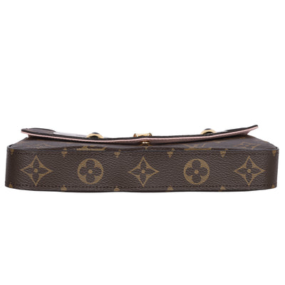 Monogram Canvas Valentine Dog Pochette Felicie Bag