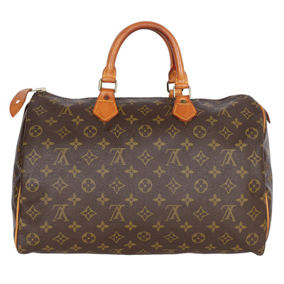 Monogram Canvas Speedy 35