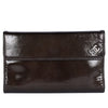 Patent Leather Large Flap Wallet