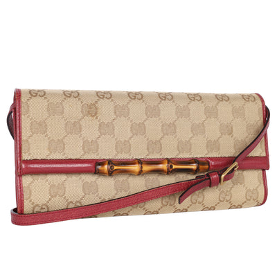 GG Canvas Bamboo Bar Crossbody Bag