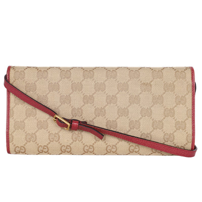 GG Canvas Bamboo Bar Crossbody Bag