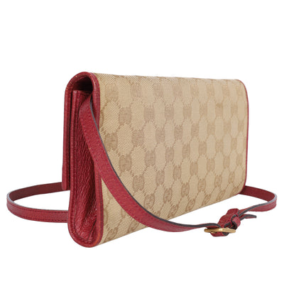 GG Canvas Bamboo Bar Crossbody Bag