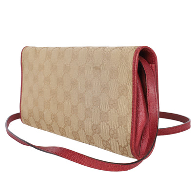 GG Canvas Bamboo Bar Crossbody Bag