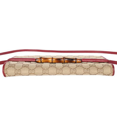 GG Canvas Bamboo Bar Crossbody Bag