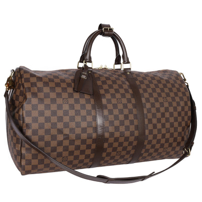 Damier Ebene Keepall Bandouliere 55