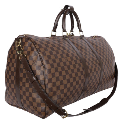 Damier Ebene Keepall Bandouliere 55